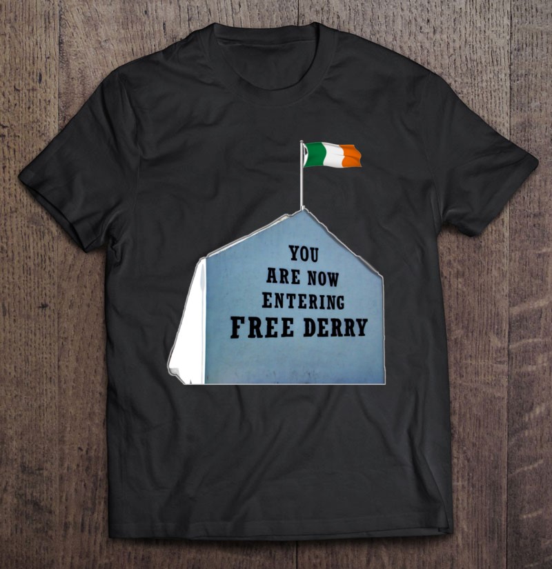 Free Derry Corner Design Featuring Irish Flag Essential T Shirts, Hoodie, Sweatshirt & Mugs |