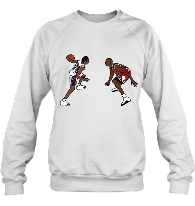 NBA Allen Iverson Today Tshirt Crossover on Jordan 