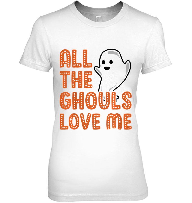All the Ghouls Love Me Ghost Shirt Boy Halloween Shirt Funny Halloween Shirt Toddler Halloween Tee