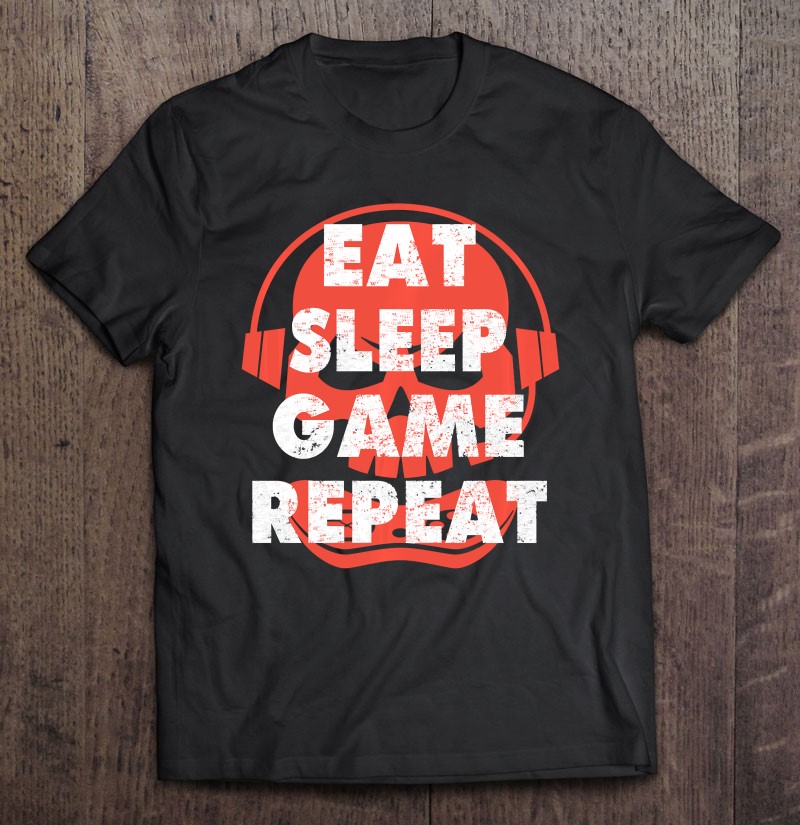 Teen Boy Gift Eat Sleep Game Repeat Funny Gamer