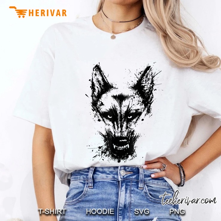 German Shepherd Working Dog Protector Ladies Tee