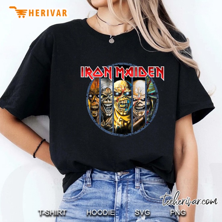 Iron Maiden Eddie Evolution - Ladies Tee