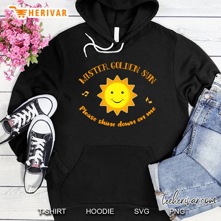Mister Golden Sun Smile Happy Summer Hoodie