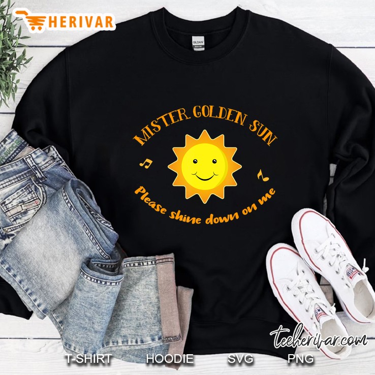 Mister Golden Sun Smile Happy Summer Sweatshirt
