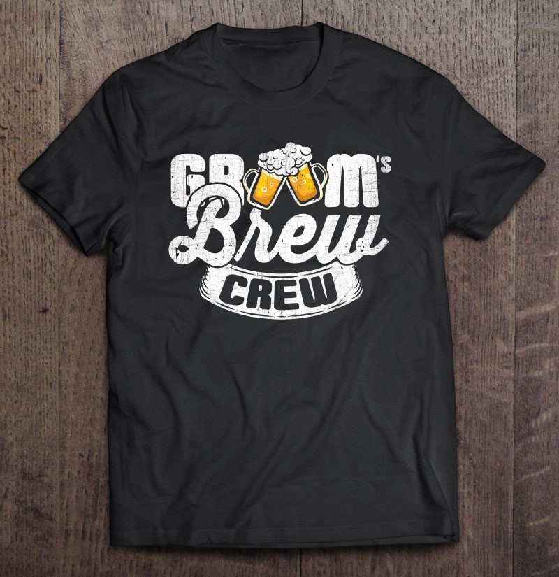 Grooms Brew Crew - Groomsmen & Best Man
