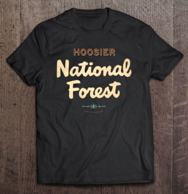 Hoosier National Forest Logo Scrip