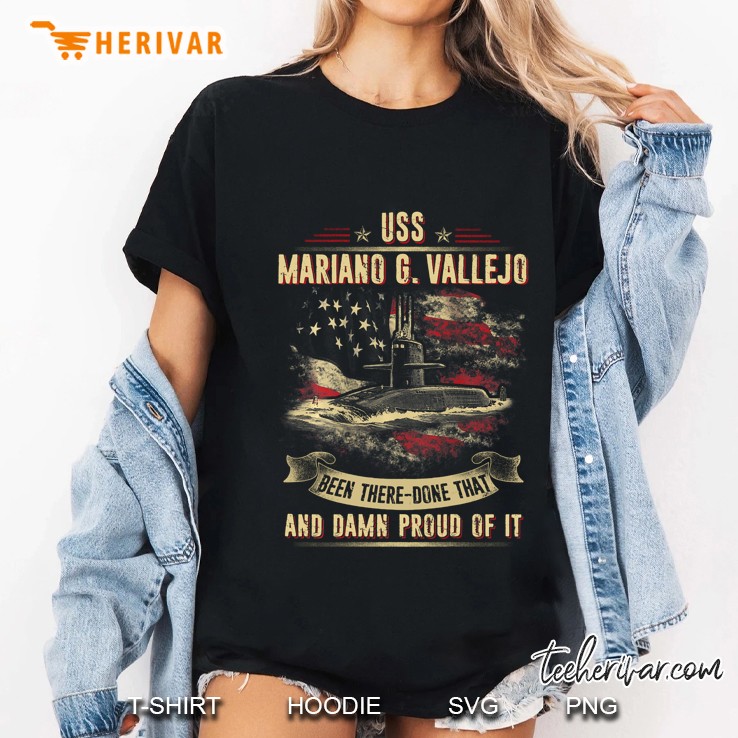 Uss Mariano G. Vallejo (Ssbn-658) Ladies Tee