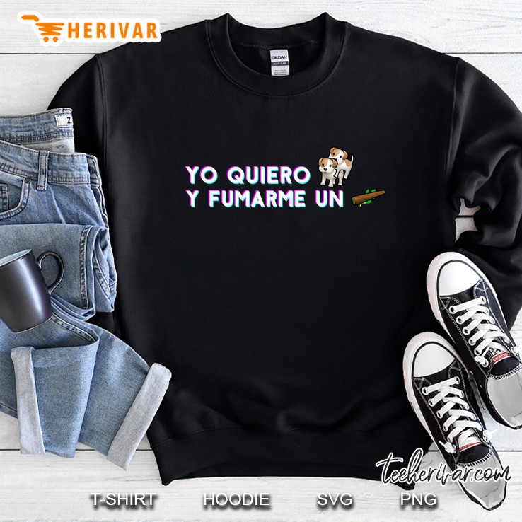 Yo Quiero Perrear Y Fumarmer Un Blunt - Trap Bunny Perreo Sweatshirt