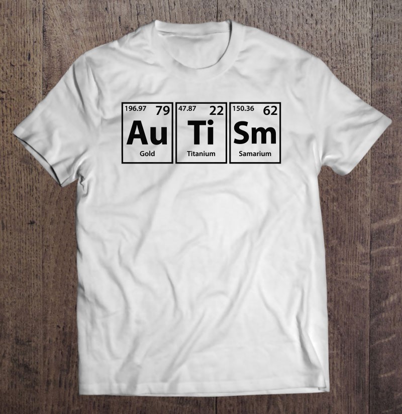 Autism Periodic Table Elements Spelling