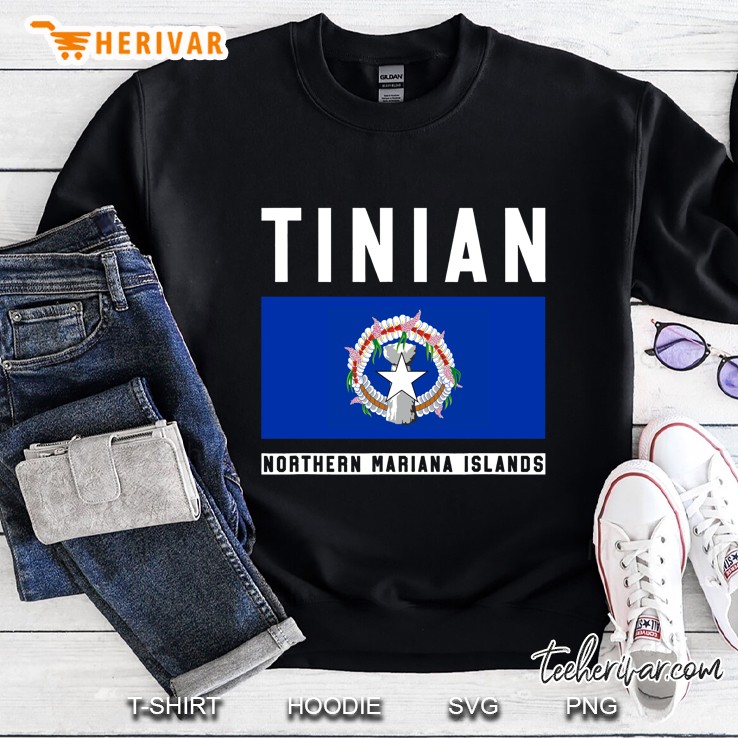 Tinian Souvenir Northern Mariana Islands Flag Sweatshirt