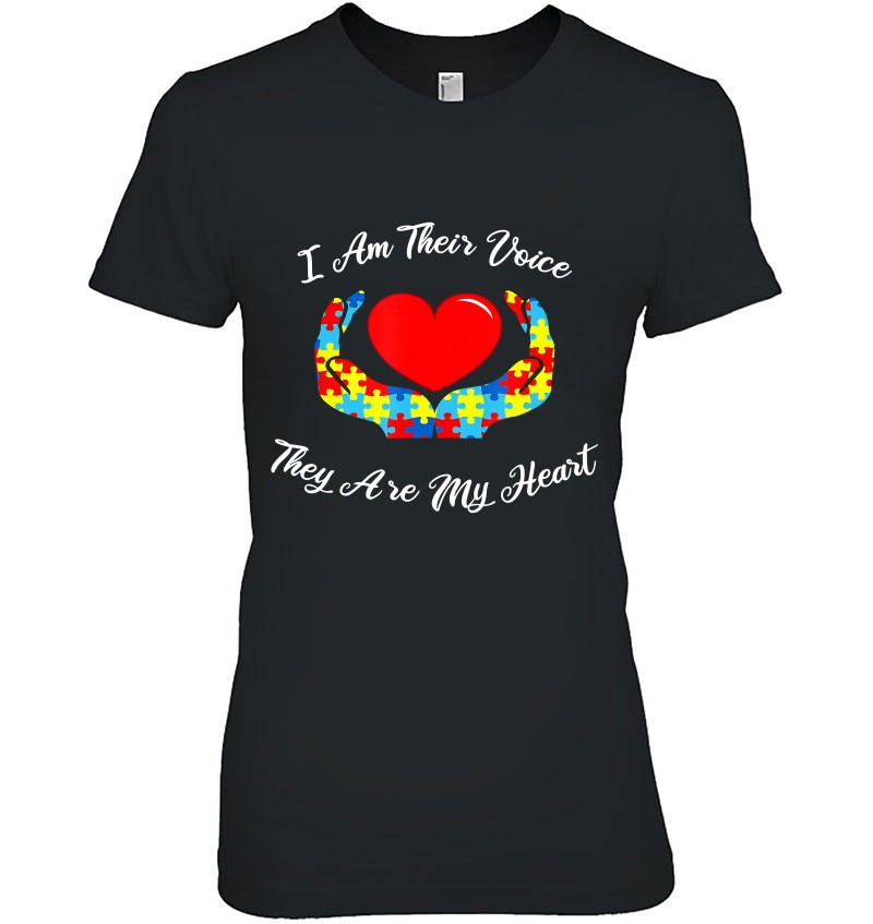I Am Their Voice, They Are My Heart - Autism Awareness Mugs