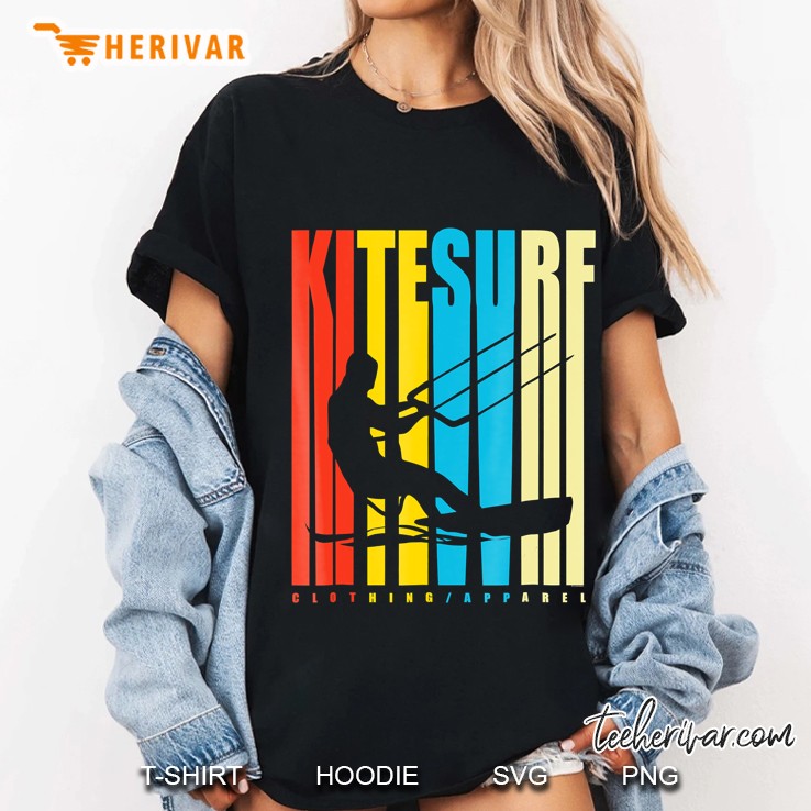 Kite Surfing Gift Men Woman And Kids Kitesurf Ladies Tee