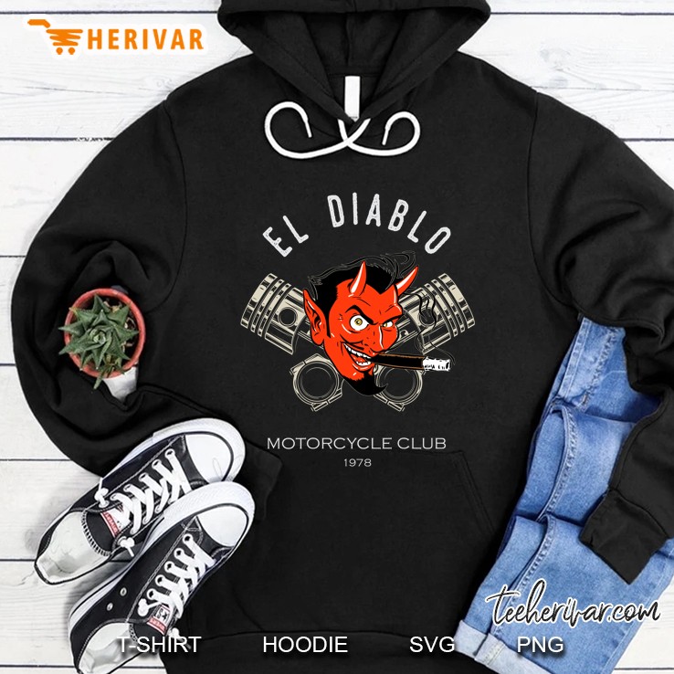 El Diablo Motorcycle Club Of 1978 Choppers Custom Hoodie