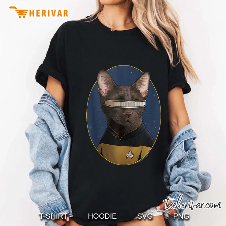Star Trek Laforge Cat Formation Ladies Tee