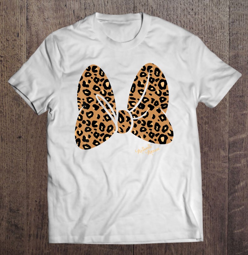 Minnie Leopard Tshirt