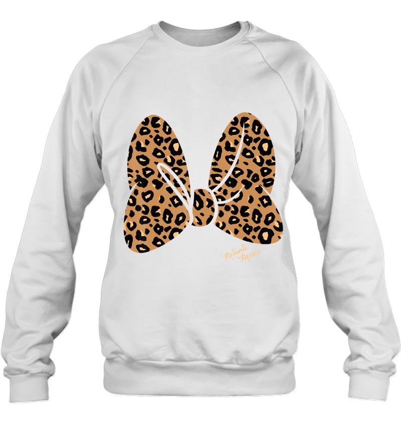 Cheetah Print Bow READY TO PRESS Sublimation Transfer Adventure Awaits Mouse