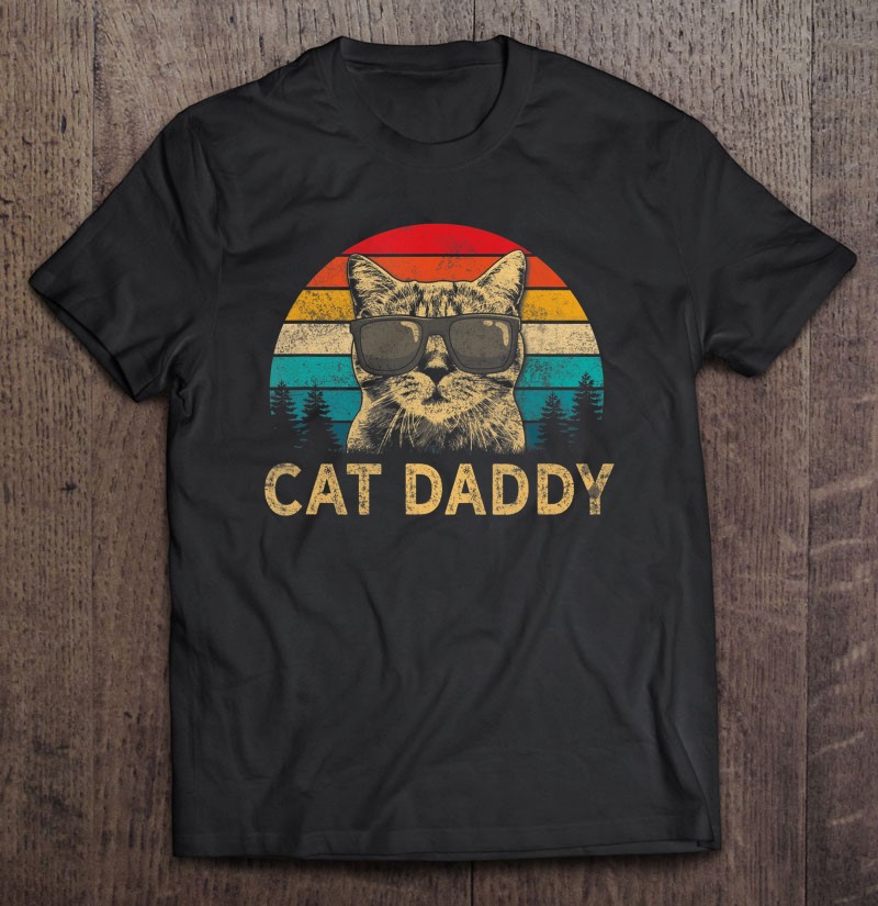 Mens Tshirt Design Rockin Bombay Cat Dad Life Shirt 
