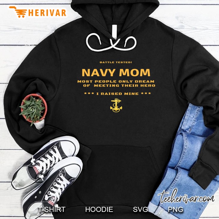 Womens Us Navy Mom Hoodie