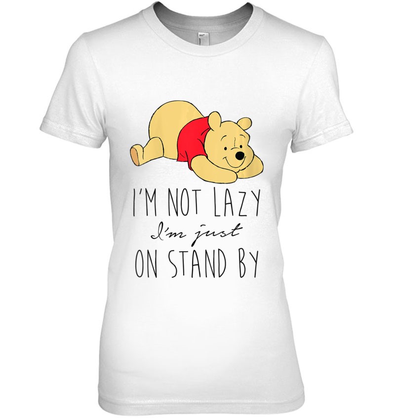 Womens Winnie The Pooh Not Lazy On Stand By Mugs