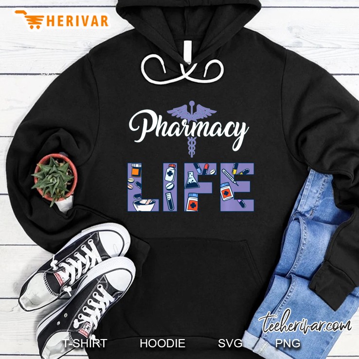 Awesome Pharmacists Gif Pharmacy Tech Medical Student Hoodie