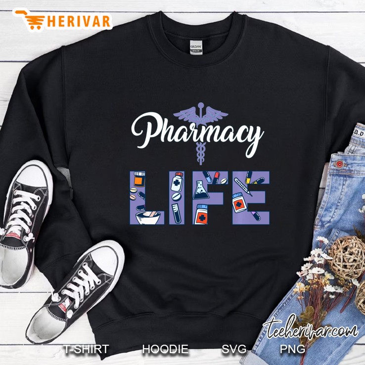 Awesome Pharmacists Gif Pharmacy Tech Medical Student Sweatshirt