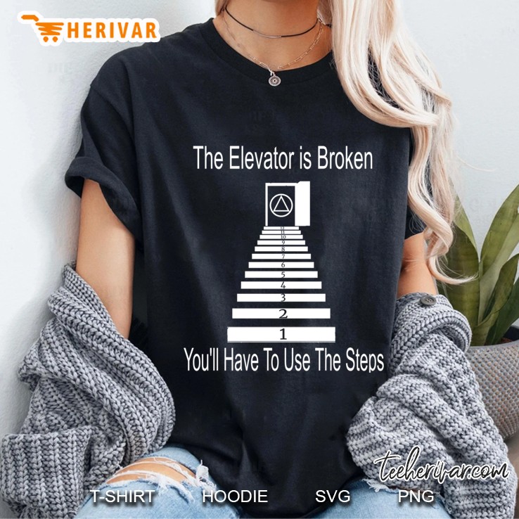 Use The Steps Aa Na Anonymous Tshirt 12 Step Recovery Gifts Pullover Ladies Tee