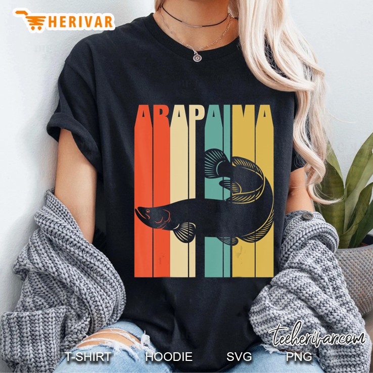 Arapaima Classic Vintage Retro . Funny Gift Ladies Tee