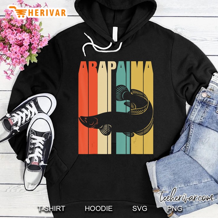 Arapaima Classic Vintage Retro . Funny Gift Hoodie