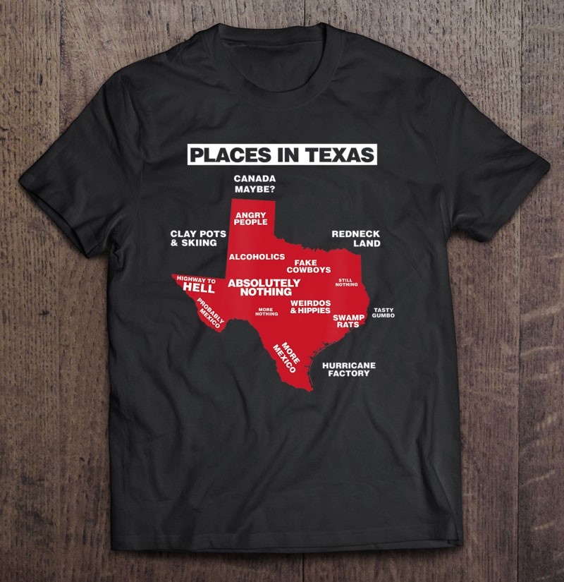Funny Places In The State Of Texas - Cool Texan Pride