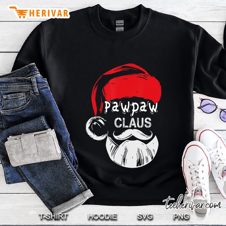 Pawpaw Claus - Christmas Grandpa Gift Sweatshirt