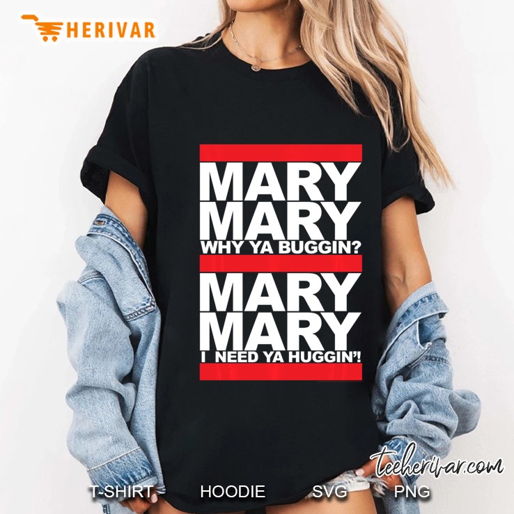 Run DMC Official Mary Mary Ladies Tee