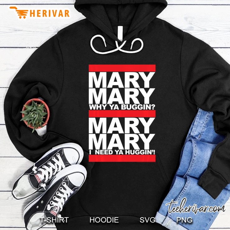 Run DMC Official Mary Mary Hoodie