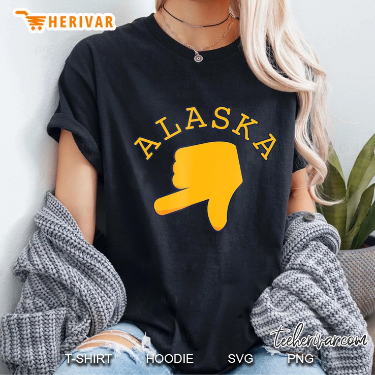 Alaska Hand Sign Men Women Dark Ladies Tee