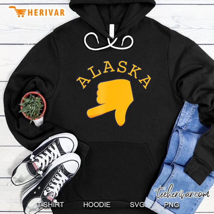 Alaska Hand Sign Men Women Dark Hoodie