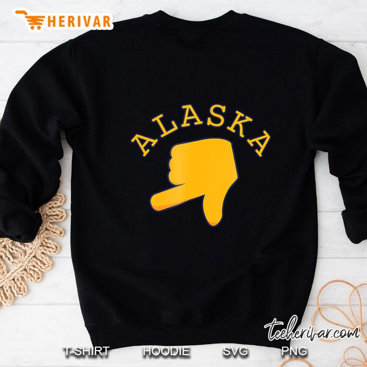 Alaska Hand Sign Men Women Dark Sweatshirt