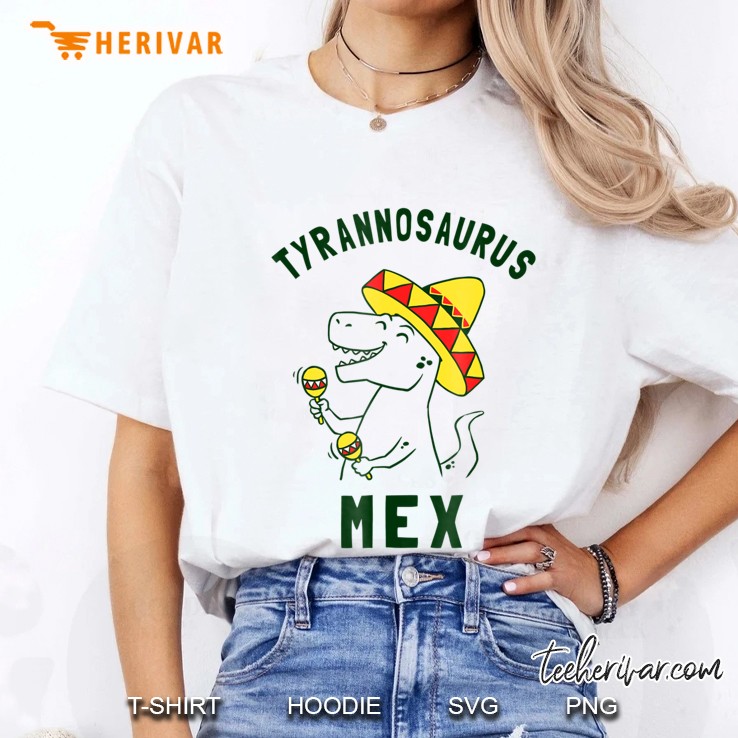 Tyrannosaurus Mex - T-Mex T-Rex Mexican Sombrero Ladies Tee