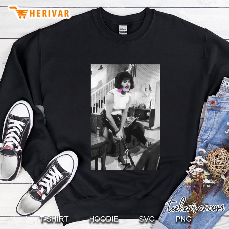 Freddie Mercury Official I Want To Break Free B&W Sweatshirt