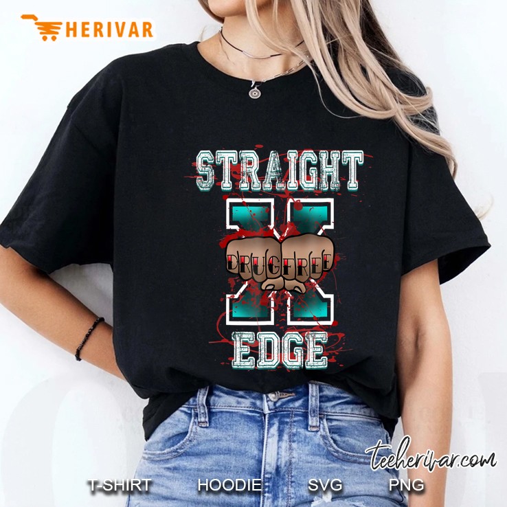 Straight Edge - Drug Free - Sxe - Xxx Ladies Tee