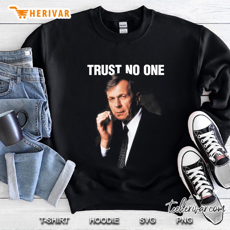 The X-Files Smoking Man No Trust Sweatshirt