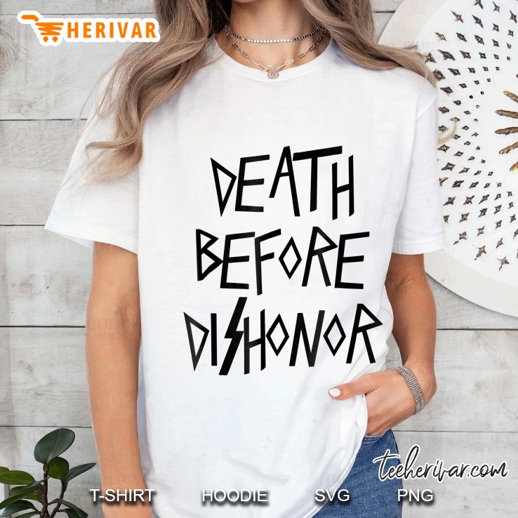 Death Before Dishonor Ladies Tee