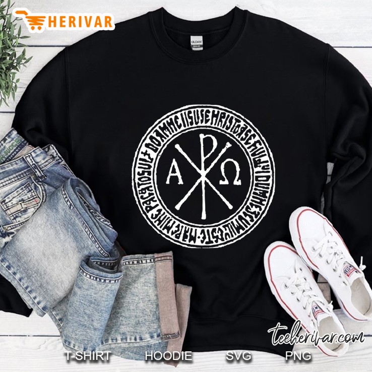 Labarum Ancient Christian Symbol Chi Rho Sweatshirt