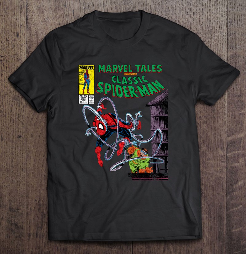 Doctor Octopus Retro Comic Camiseta Marvel Spider-Man vs 