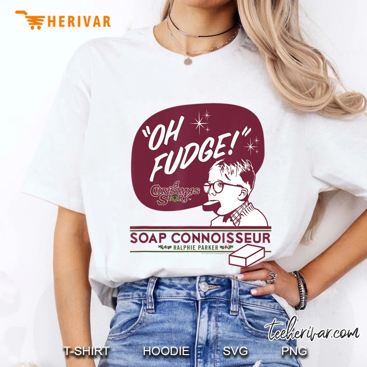 A Christmas Story Oh Fudge Soap Connoisseur Ladies Tee
