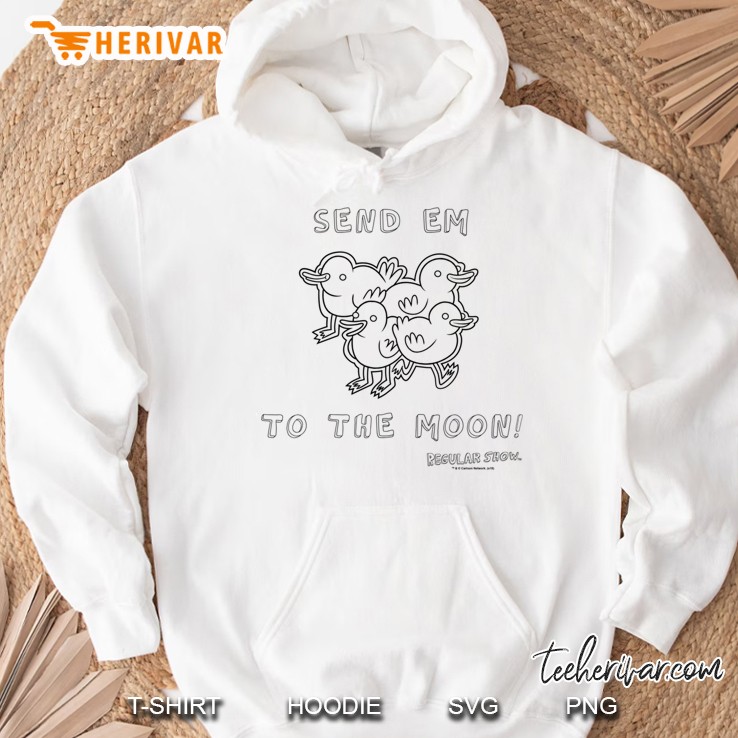 Regular Show Baby Ducks Pullover Hoodie