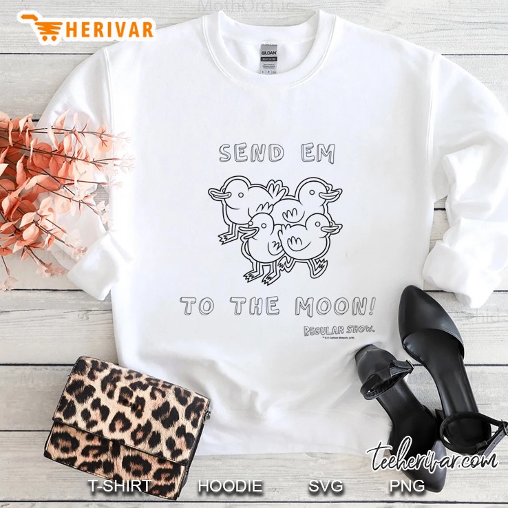 Regular Show Baby Ducks Pullover Sweatshirt