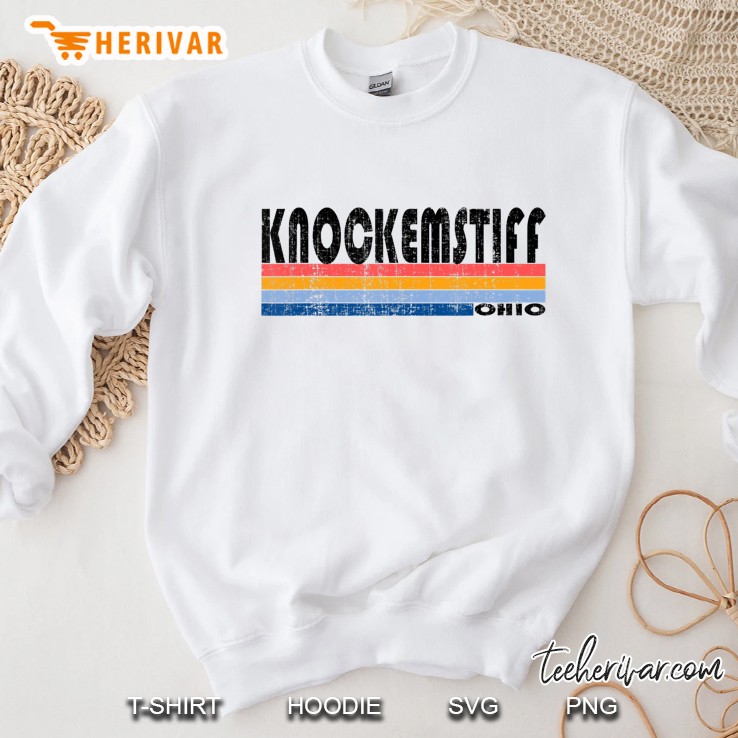 Vintage 80S Style Knockemstiff Oh Sweatshirt