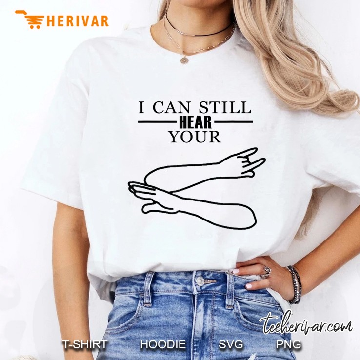 Funny Asl (American Sign Language) Bullshit Sarcastic Tee Ladies Tee