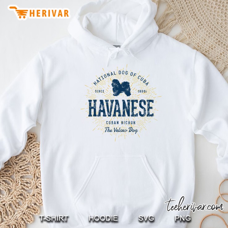Retro Vintage Havanese Hoodie