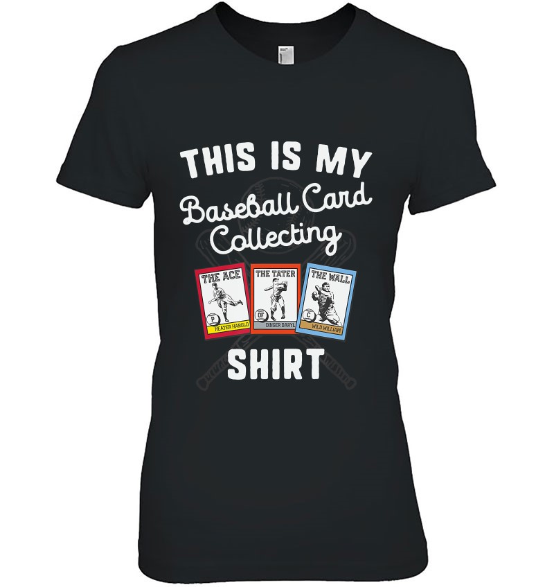 baseball card shirt