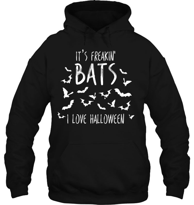 It's Freakin Bats I Love Halloween Funny Quote Meme Mugs